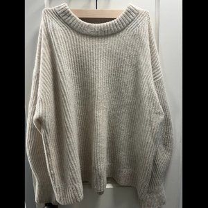 Everlane Alpaca Crew Almond